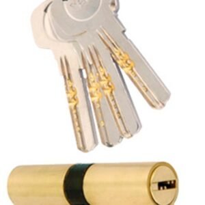 Cilindro llave multipunto 70mm 6 pin 5 llaves bsbt