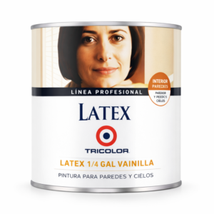 Latex 1/4 gal vainilla paredes y cielos tric prof