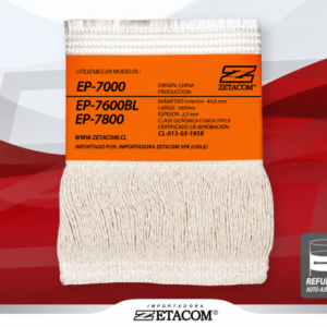 Mecha estufa modelo ep7000/ep7600bl/ep7800 zetacom