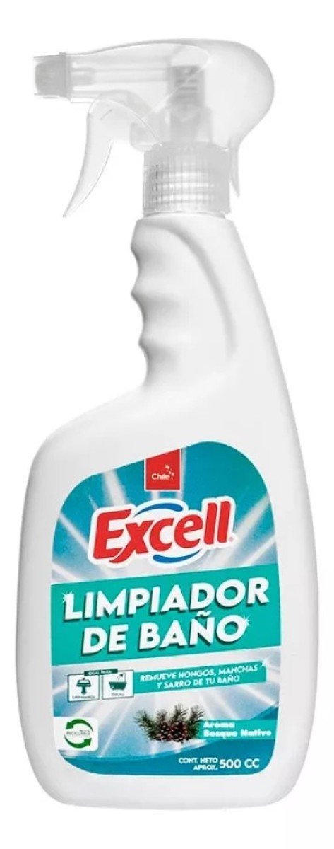 Limpiador desinfectante baños excell (500 cc)