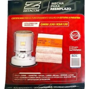 Mecha estufa toyoset omni-230 zetacom