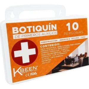 Botiquin 32 pzs (10 personas)