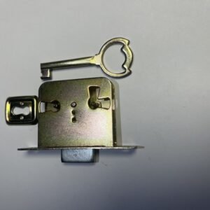 Cerradura embutida izq.-der.25 mm gal