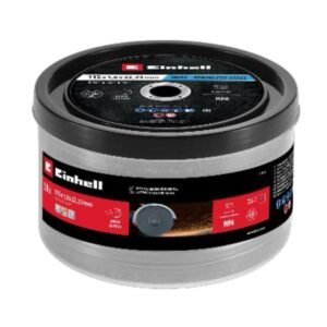 Disco corte 4 1/2′ 1mm inox lata 50 un einhell