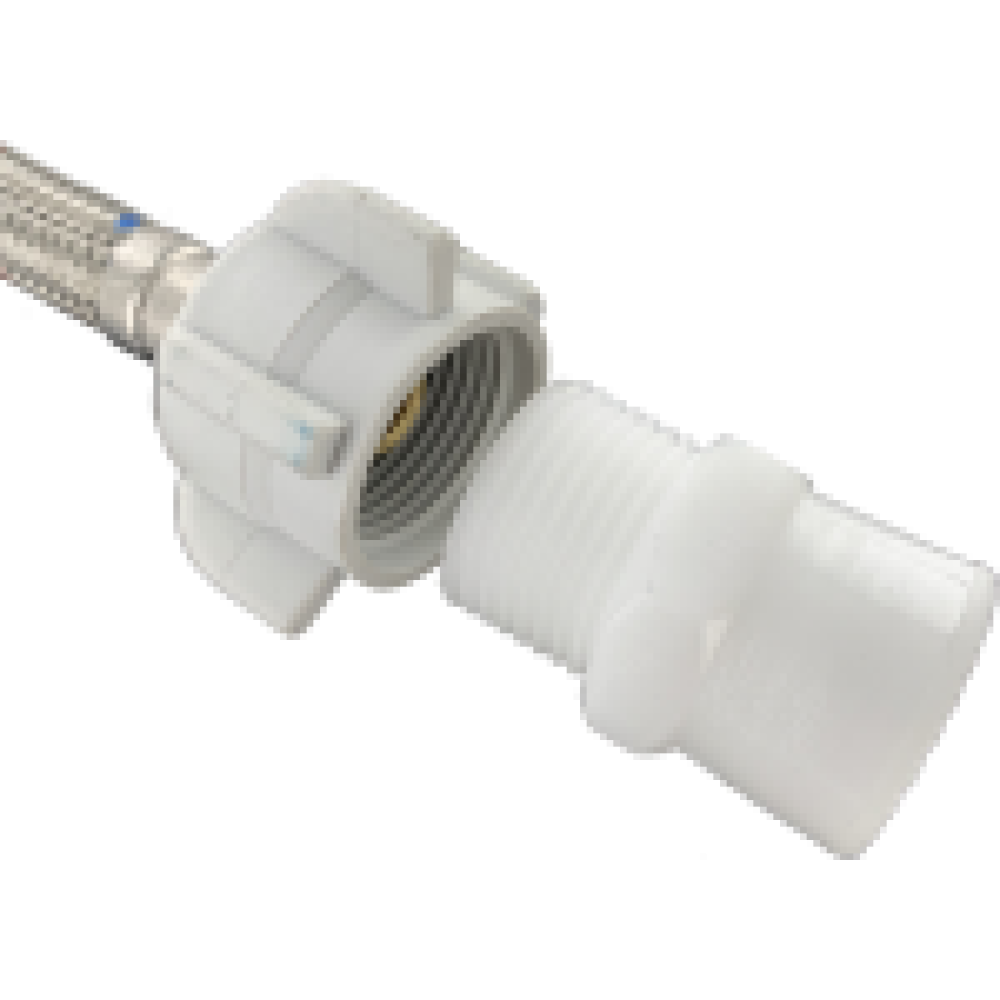 LLAVE ANGULAR KIT FLEXIBLE 1/2X7/8X30CMS C/LLAVE ANGULAR KFL01207830 CORSOVALV - Imagen 2