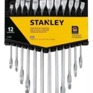 Jgo llaves punta y corona 12pzs stanley 71607