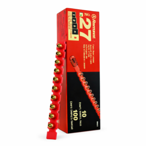 Fulminante calibre 27 10 tiras de 10 un rojo (caja)