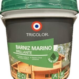 Barniz base agua gal natural tric