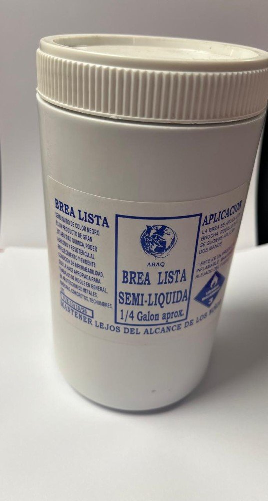Brea blanda liquida 1/4 gal
