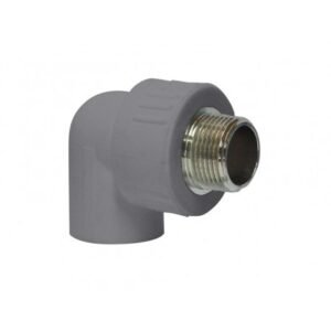 Codo ppr 25 x 3/4′ he metalico