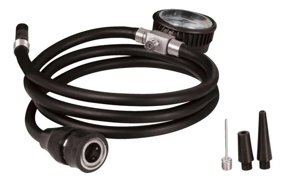 COMPRESOR / LINTERNA VEHICULO PORTATIL CON ESTUCHE 150PSI 12V TRUPER - Imagen 2