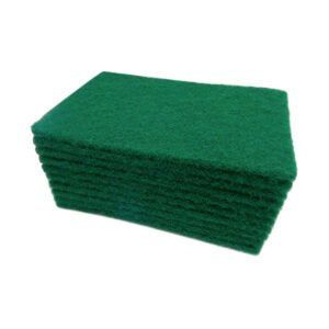 Paño fibra verde 10un
