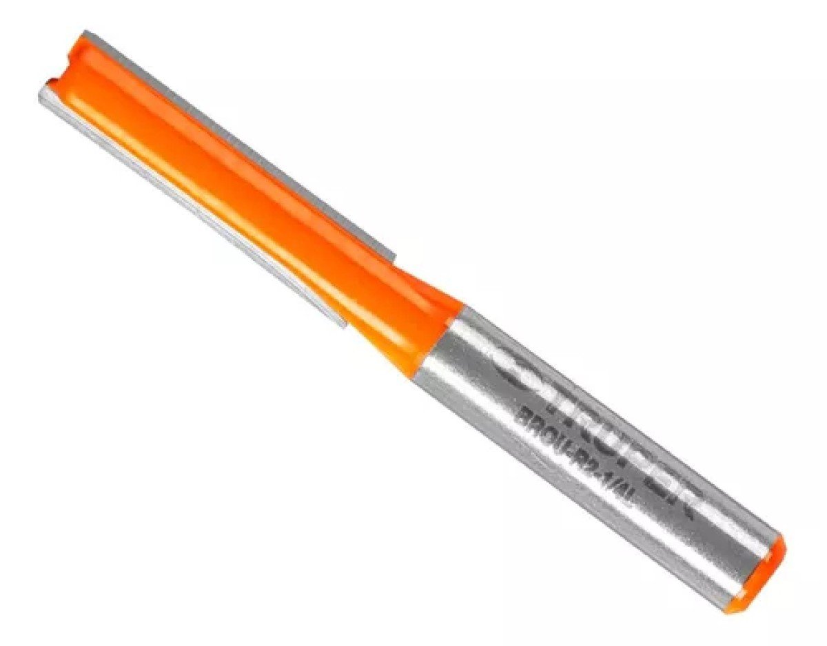 Fresa 11453 recta 1/4’x1′ truper