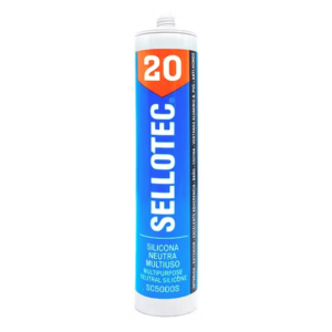 Silicona neutra pistola 300ml transparente