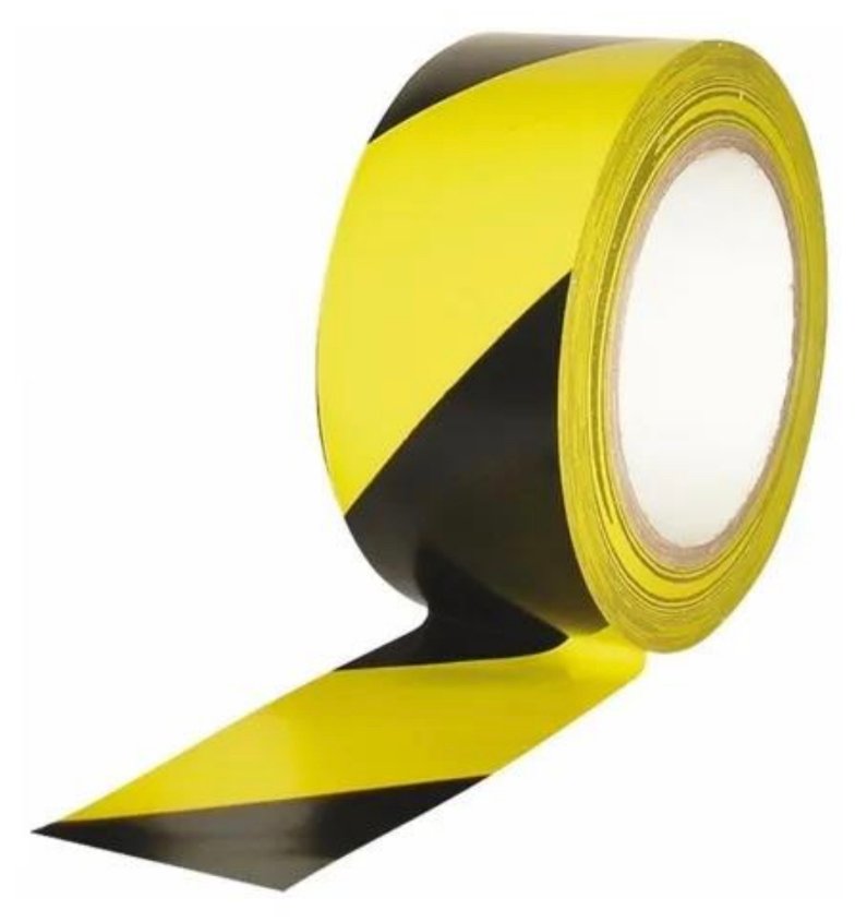 Cinta delimitadora amarillo/negro 30mts