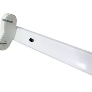 Base tubo led doble t8 2x18w 1.2mts largo sin tubos