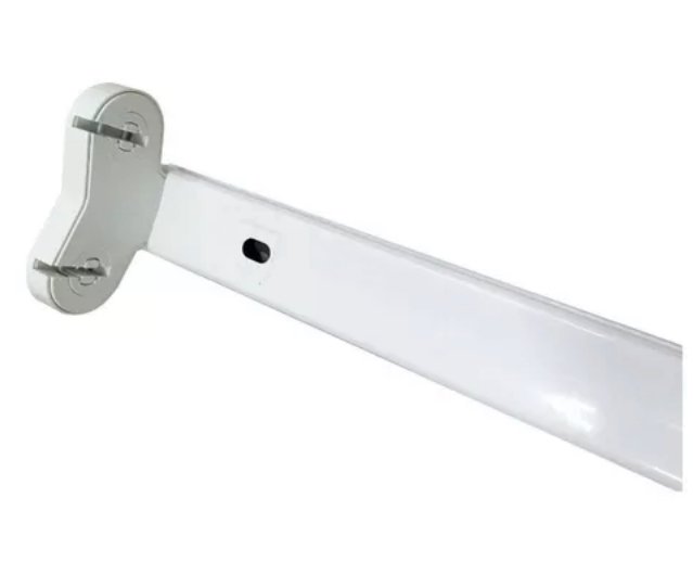 Base tubo led doble t8 2x18w 1.2mts largo sin tubos