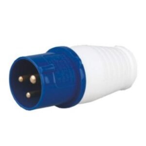 Enchufe macho industrial 32a volante 2p+t