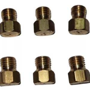 Jgo inyectores rosca gruesa cocina gas licuado 6pzs