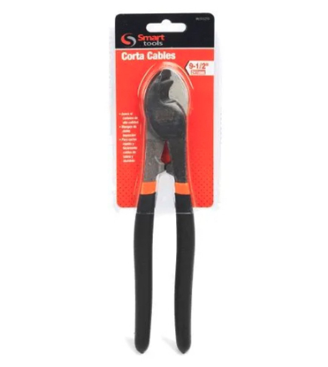 Alicate cortador de cables trabajo pesado de 9.1/2′ smart