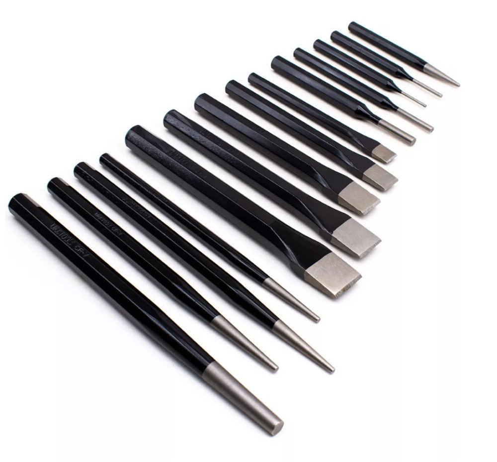 Jgo formon-cincel metalico 14 pcs uyustools