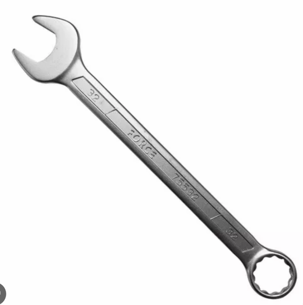Llave punta y corona 32 mm. (75532) force