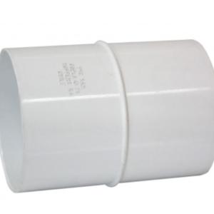 Copla tubo canaleta pvc blanco 75 mm
