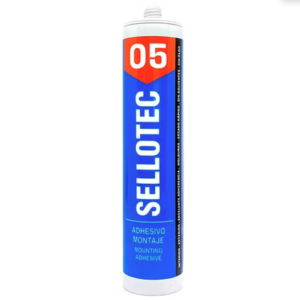 Adhesivo montaje pistola 300ml sellotec