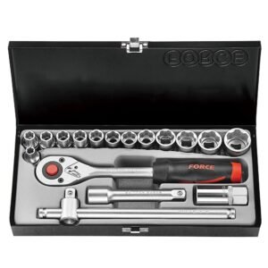 Jgo dados 1/2′ 8-26 mm. (4173-5) force