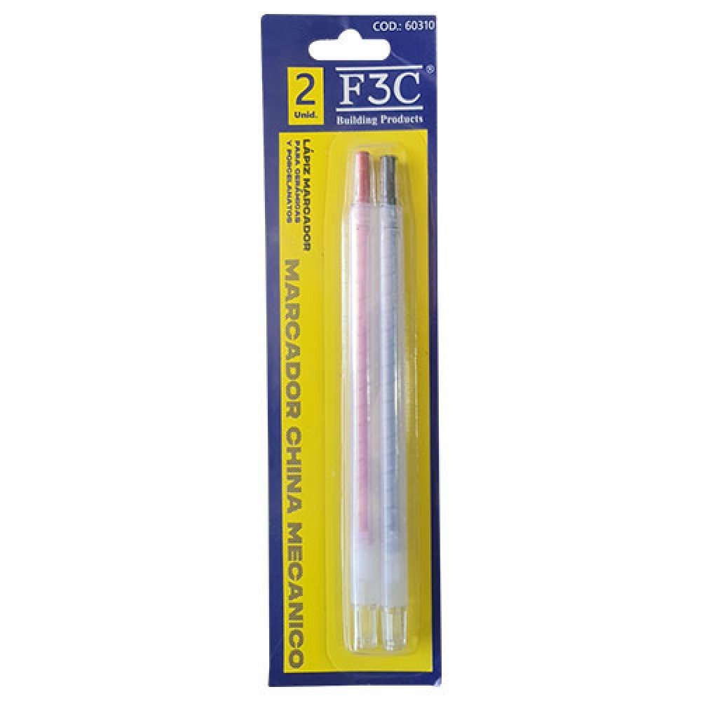Lapiz marcador ceramita y porcelanato 2un f3c