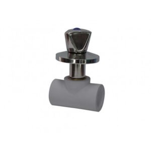 Llave paso ppr cromada 20 mm vastago 2.5