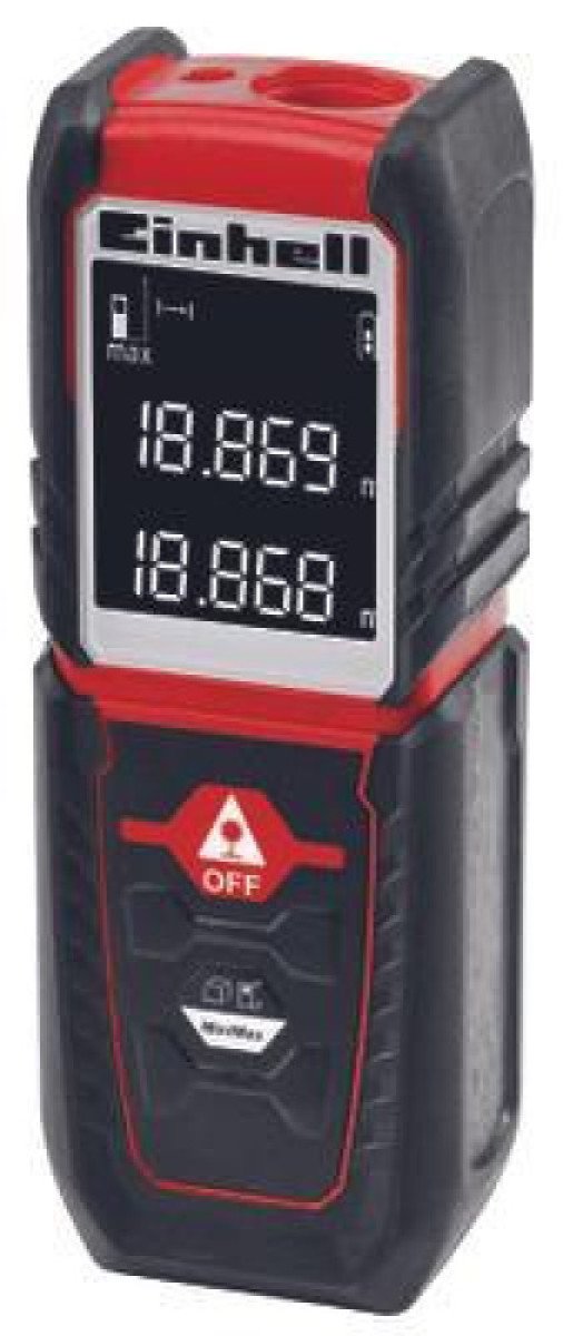 Medidores de distancia | rango de trabajo: 0,05 m – 25 m. tc-ld 25 einhell
