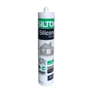 Silicona neutra titanio 280ml siltop