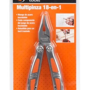 Alicate multiproposito 18 en 1 ac. inox. smart