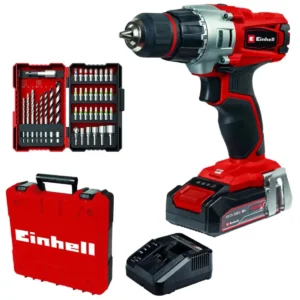 Taladro inalambrico te-cd 18/2 li+ 39 accesorios + 1 bateria 2.5 ah einhell