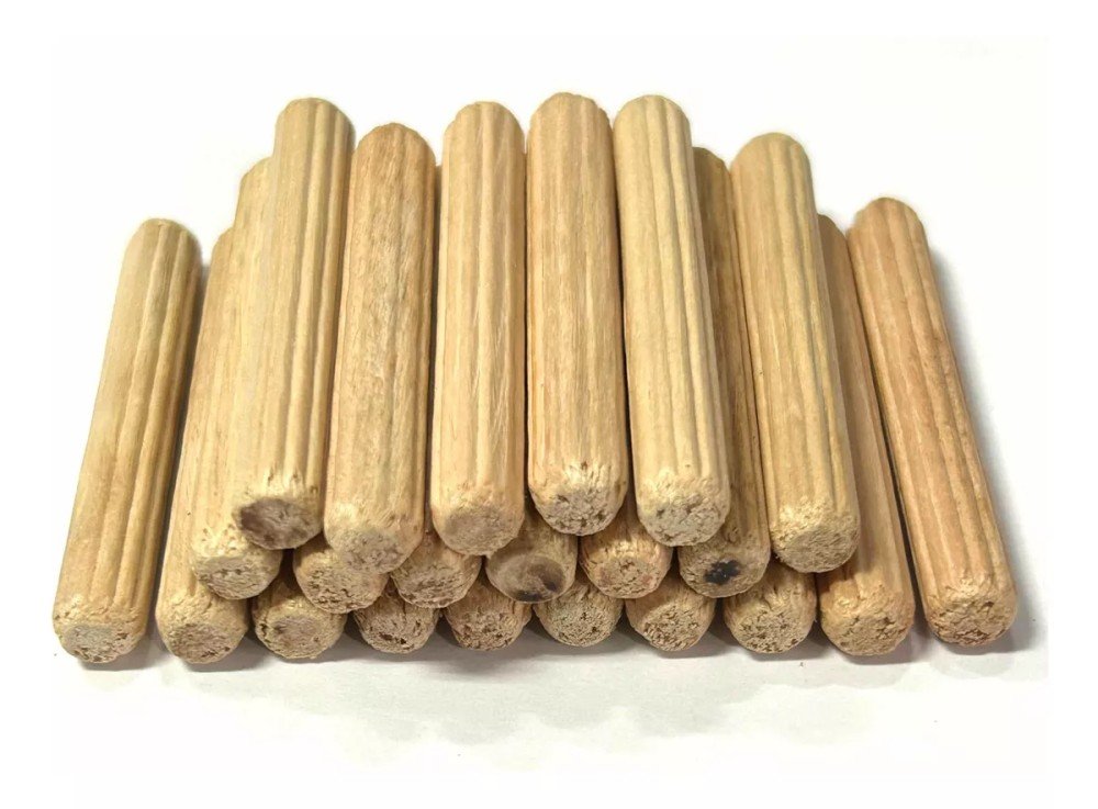 Tarugo madera 8mm cortados bolsa 50un