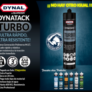 Dynatrack turbo blanco pomo 290 ml dynal
