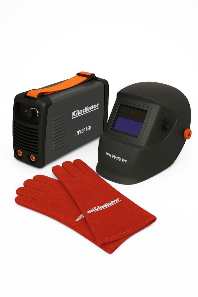 Soldadora inverter kit 140A + máscara